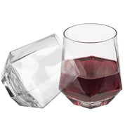 2-Pack Whiskeyglas / Cognacglas / Glas till Whiskey - Diamant