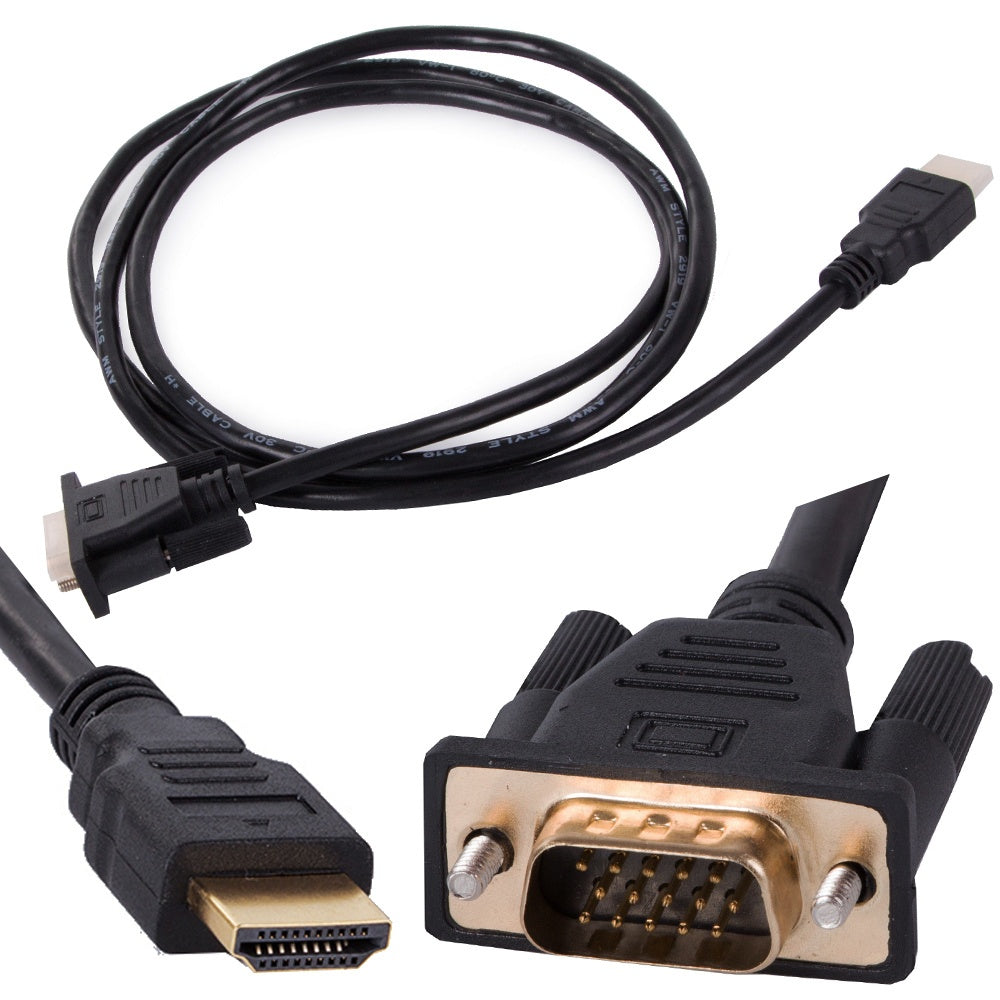 HDMI till VGA Kabel - 1080p