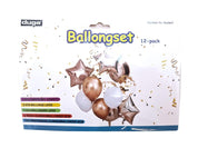 12-Pack - Ballongset - Ballonger & folieballonger
