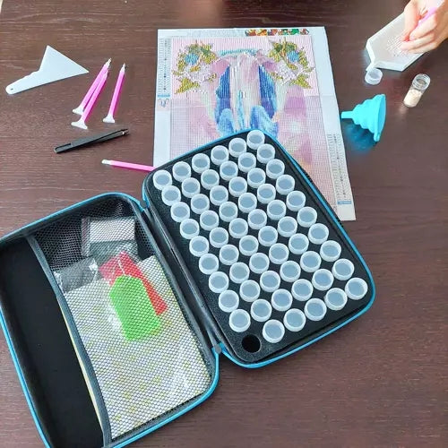 Pärlförvaring + Tillbehör för  Diamantmålning - Diamond Painting