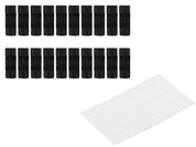 20-Pack Självhäftande Kabelhållare - Kabelclips