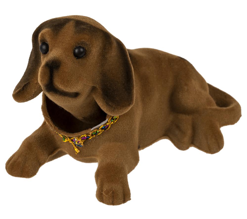 2-Pack - Nickande Hunden / Nodding Dog - Prydnad för bilen