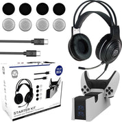 Qware PS5 Gaming Kit - Headset & Laddstation