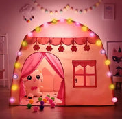 Lektält för Barn / Barntält med LED - 130cm