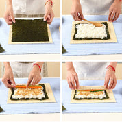 Sushimatta i Bambu för Rullning av Sushi