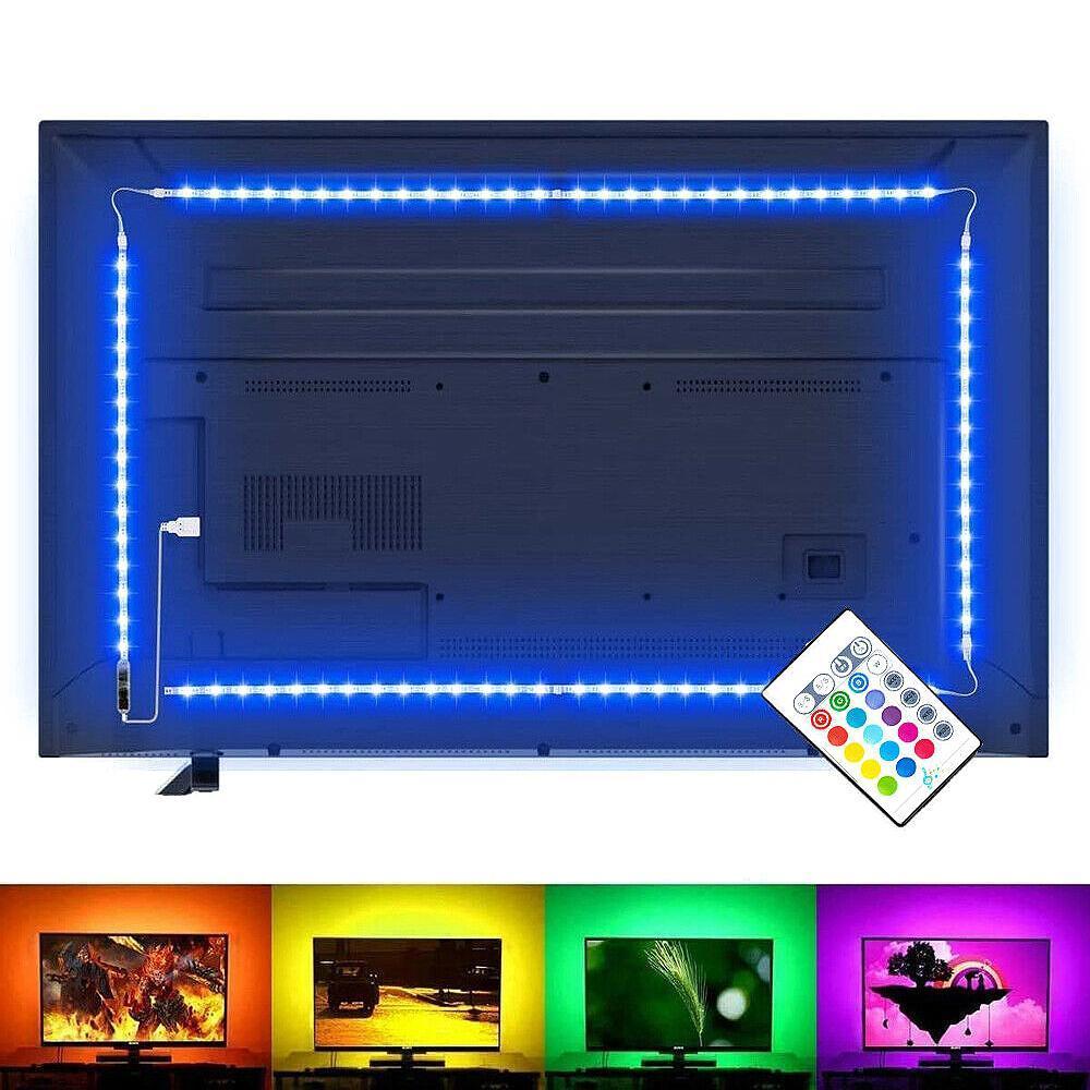 LED-Ljusslinga för TV i RGB