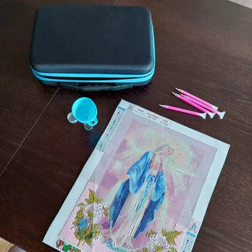Pärlförvaring + Tillbehör för  Diamantmålning - Diamond Painting