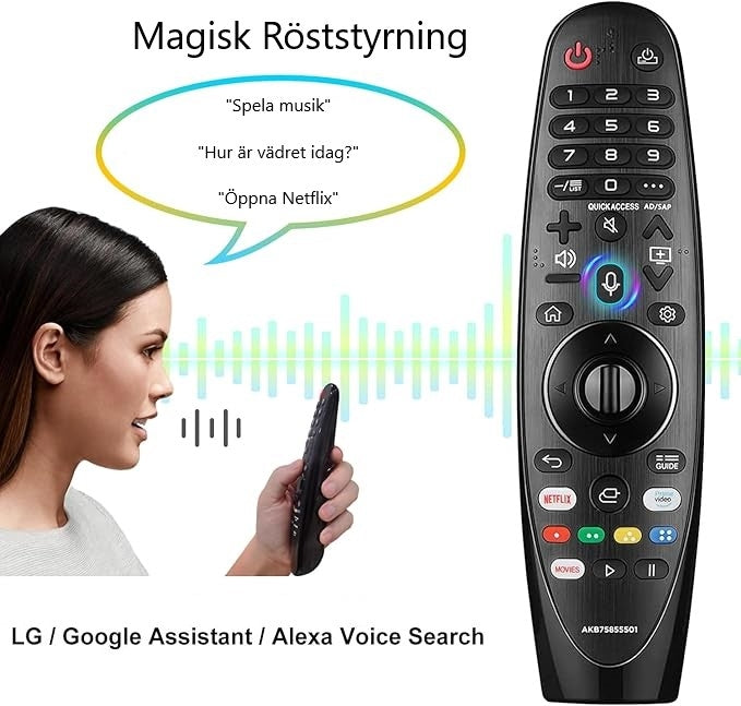 Universal TV-Fjärrkontroll - LG Smart TV