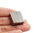 10-Pack Neodymmagnet - Starka magneter - Rektangulära