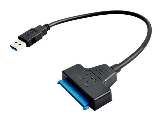 USB 3.0 till SATA Adapter för HDD & SSD – Hårddiskkabel