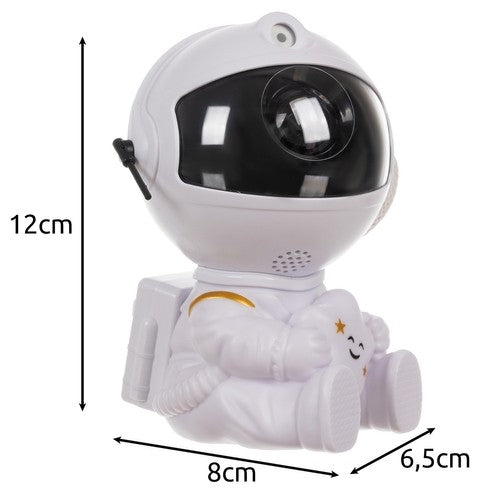 Nattlampa - Stjärnprojektor med LED-lampa - Astronaut
