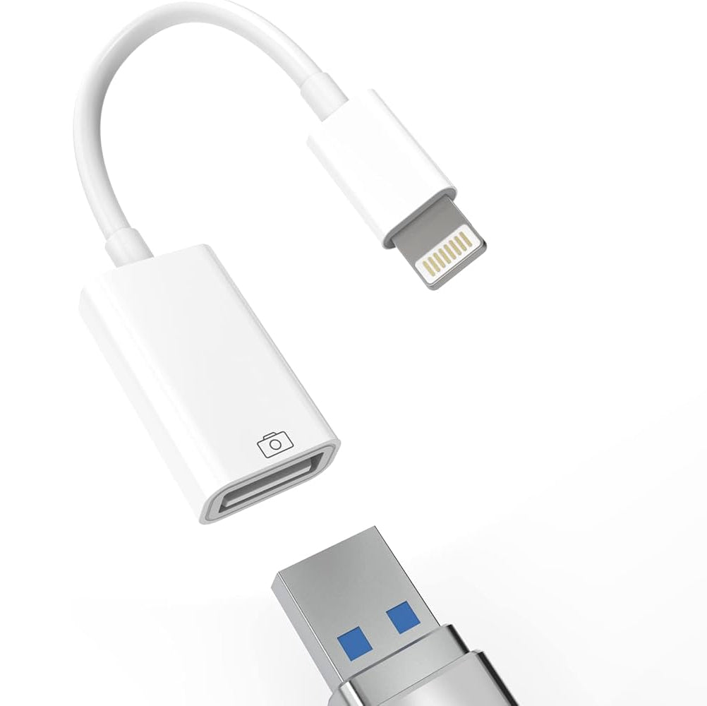 OTG Adapter för iPhone - USB 2.0 till Lightning