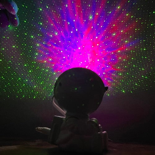 Nattlampa - Stjärnprojektor med LED-lampa - Astronaut