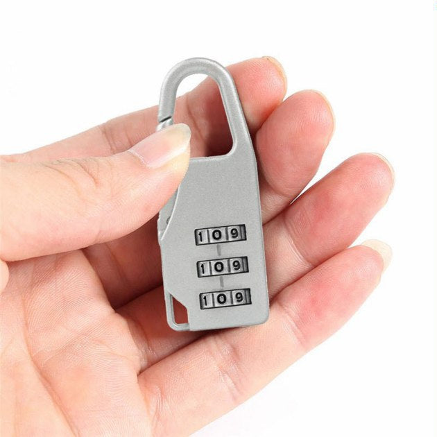 2-Pack - Mini Kodlås - Lås för resväskan