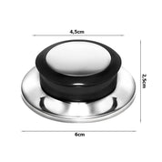 Knopp till Kastrullock för Handtag - 3-Pack