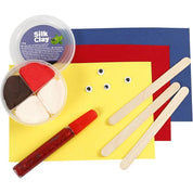DIY Pyssel Kit - Glasspinnefigurer
