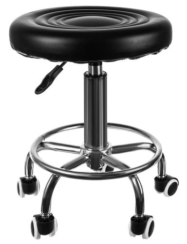 Pall med Hjul - Arbetspall - Frisörpall - Frisör /  Salong