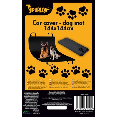 Hundbädd till Bil - Underlag / Skydd Baksäte - Hund & husdjur