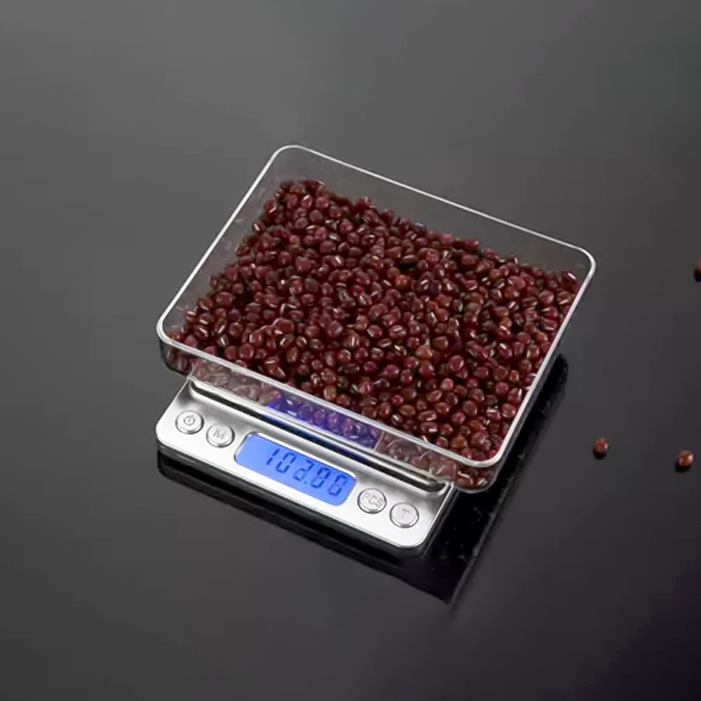 Köksvåg med LCD-display - 0.01-500g