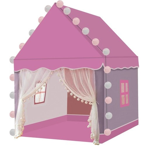 Lektält för Barn / Barntält med LED - 130cm