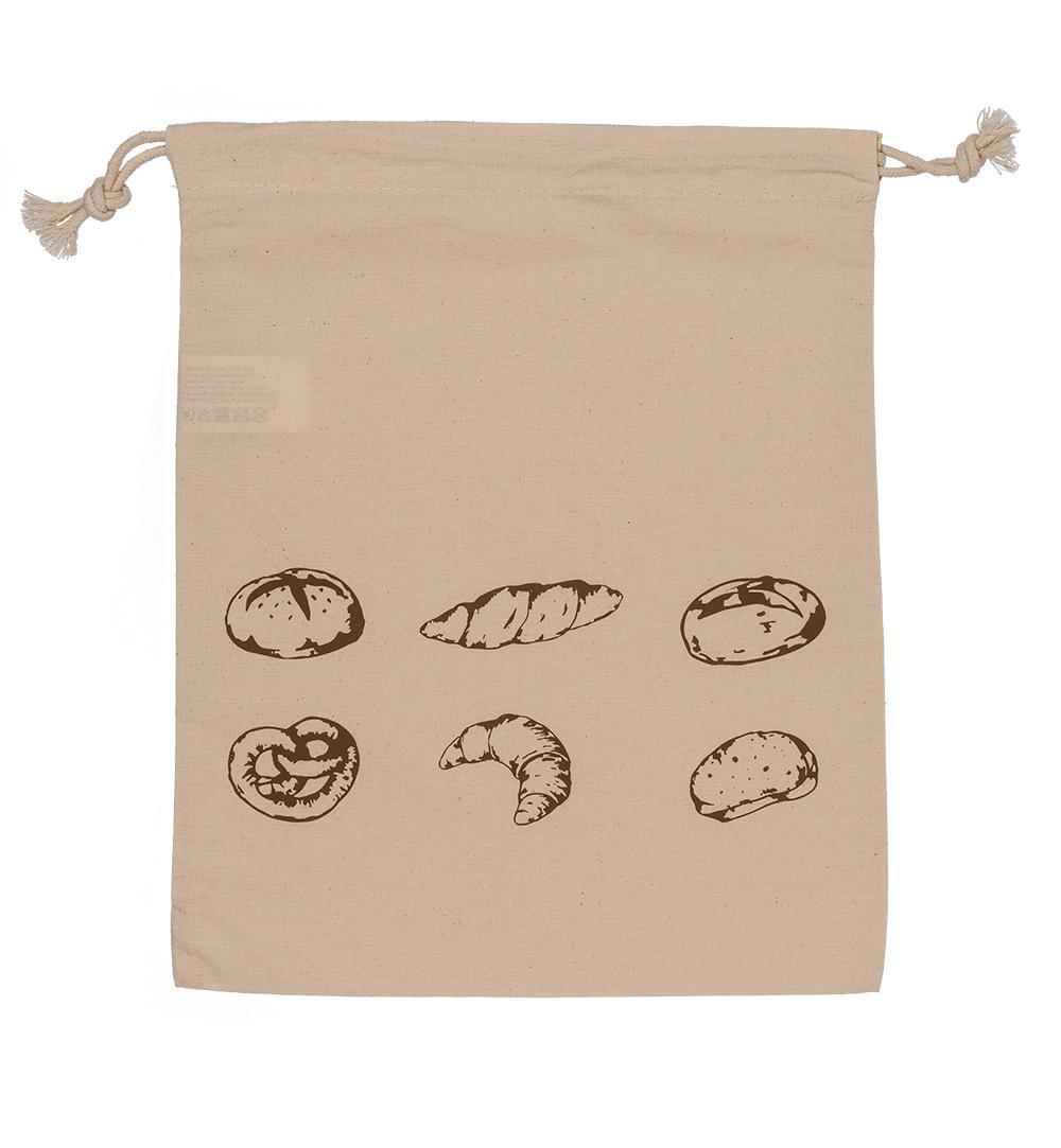 Brödpåse i Bomull - Påse för Bröd - Naturvit - 35 x 29 cm