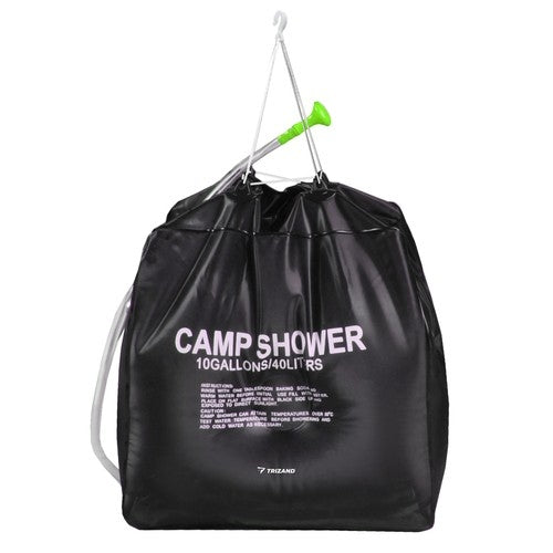 Portabel Soluppvärmd Campingdusch - 40 Liter