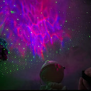 Nattlampa - Stjärnprojektor med LED-lampa - Astronaut