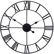 Klocka / Väggklocka - Romerska Siffror - 60cm