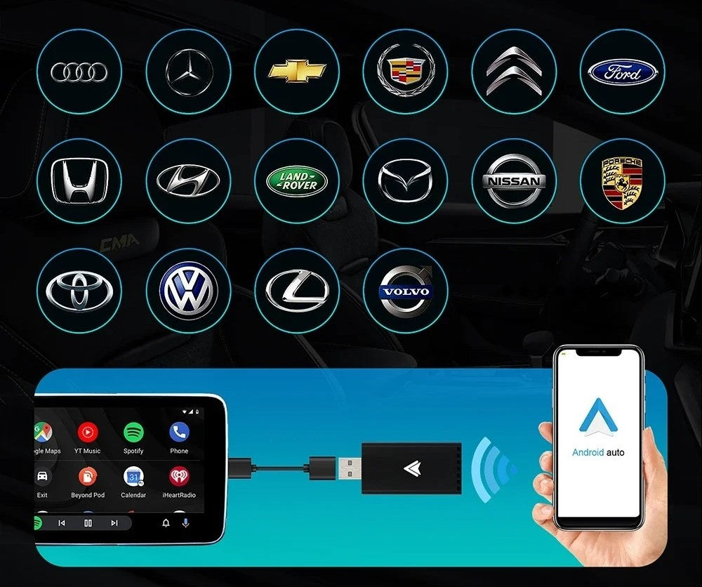 Android CarPlay Adapter för Bil