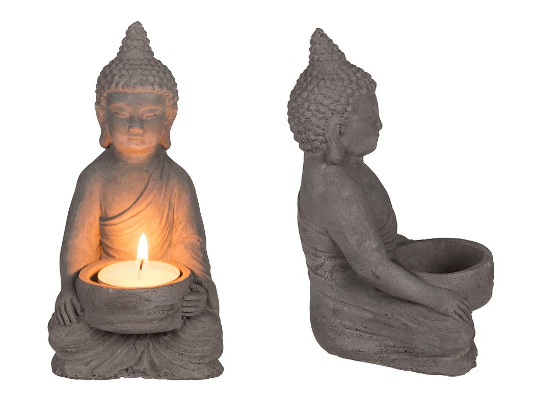 Ljushållare Buddha - Hållare för Ljus - Värmeljus