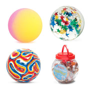 4-Pack - Studsbollar / Gummibollar - 3,5 cm