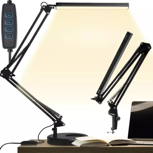 Skrivbordslampa med Arm - LED Bordslampa