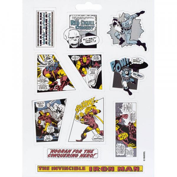 23-Pack - Marvel Kylskåpsmagneter - Spider-man, Iron Man m.m.