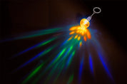 Nyckelring Discokula med LED