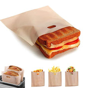 Toastbag för Grilla Mackor i Brödrosten - 10-Pack