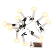 LED-ljusslinga / Ljusslinga med Timer - 10 st. Lampor