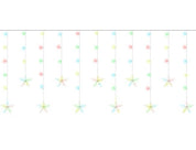 Gardinslinga / Ljusslinga 108 LED - Multifärg - 250x90cm