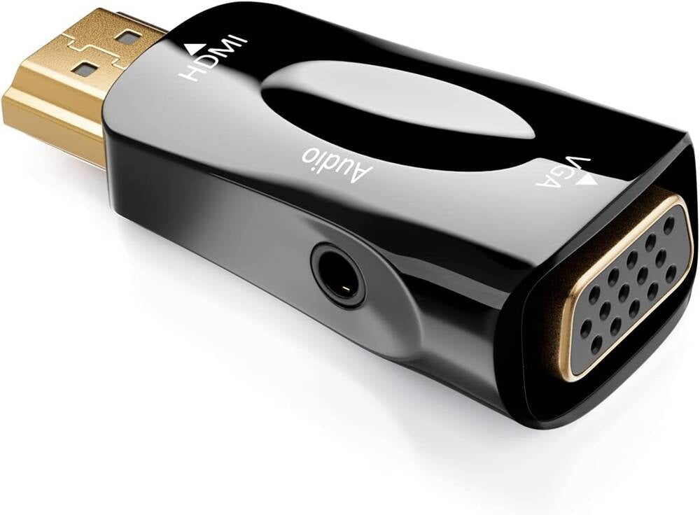 HDMI till VGA Adapter med 3.5mm AUX