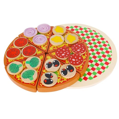 Leksakspizza för Barn - Träleksak