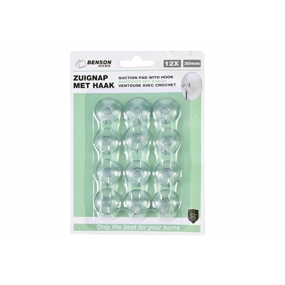 Sugproppskrok - Krok med sugpropp - hängare ø 30 mm