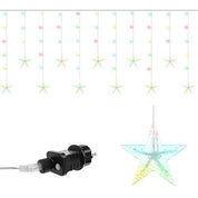 Gardinslinga / Ljusslinga 108 LED - Multifärg - 250x90cm
