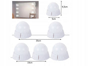 LED-lampor till Sminkspegel - 10-Pack