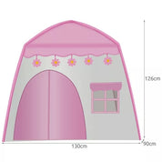 Lektält för Barn / Barntält med LED - 130cm