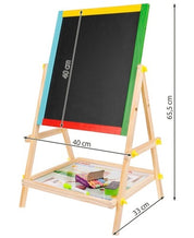 Whiteboard/Blackboard Tavla för Barn - Dubbelsidig