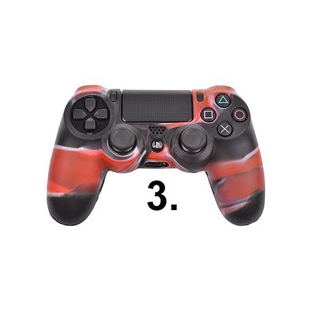 Silikonskydd / Skydd till PS4 Kontroll - Kamouflage