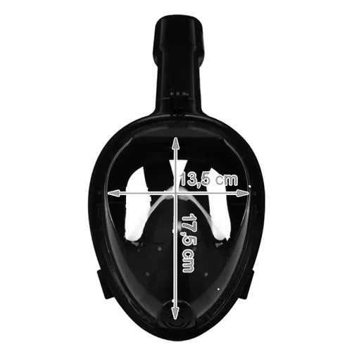 Snorkelmask Heltäckande - Snorkling - S/M
