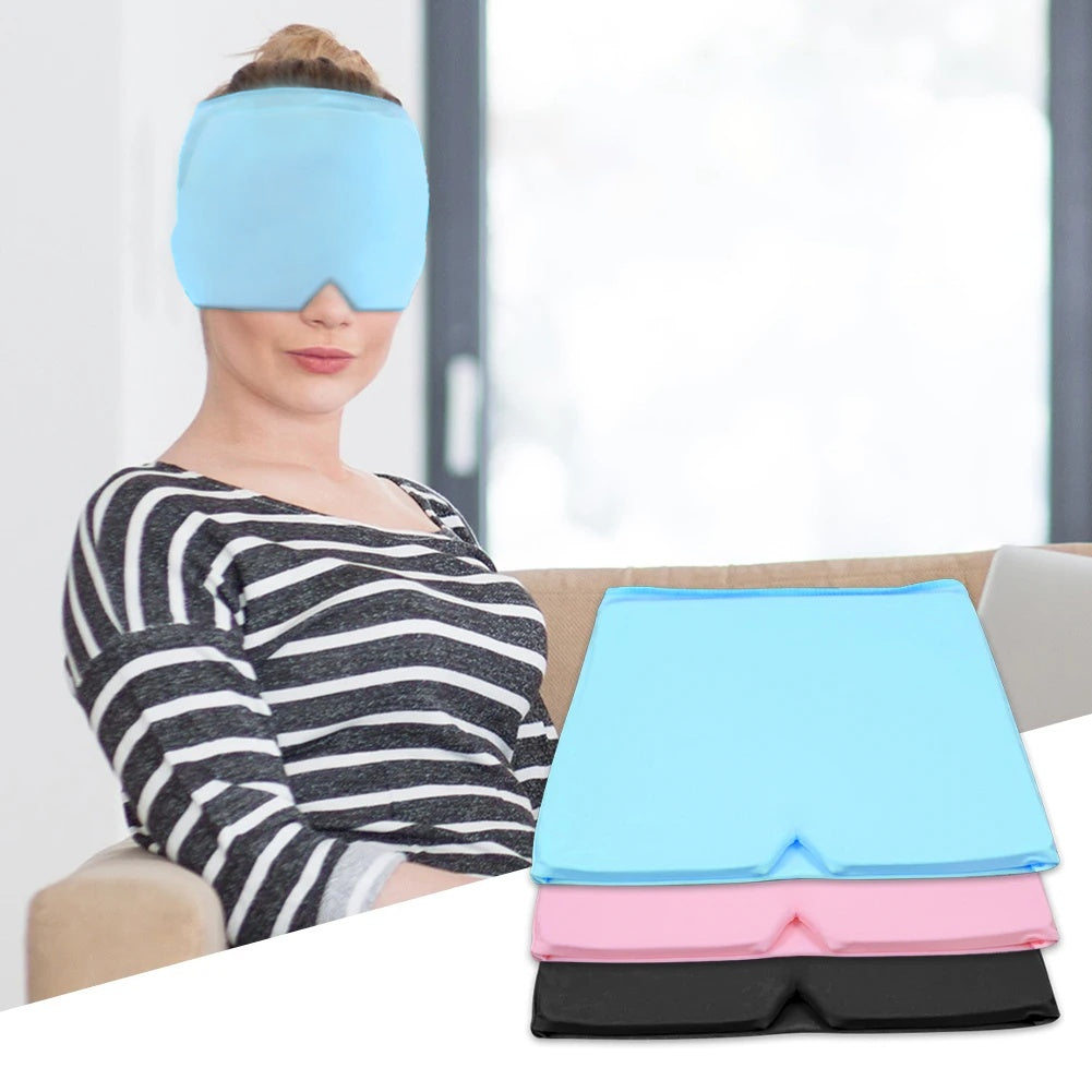 Ögonmask mot Huvudvärk - Gelmask - Svalkande/värmande mask