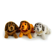 2-Pack - Nickande Hunden / Nodding Dog - Prydnad för bilen