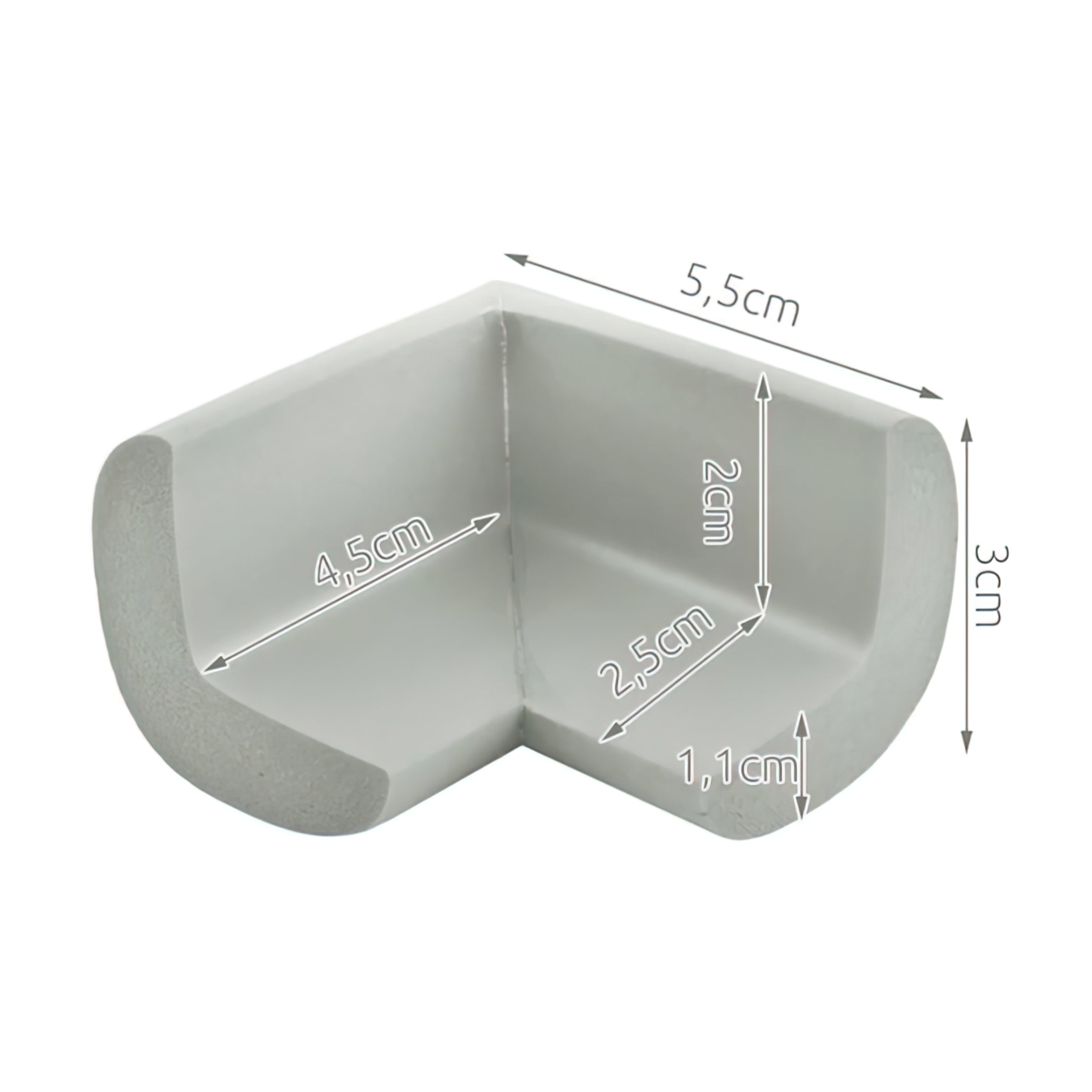 Barnsäkerhet – Hörnskydd för Möbler – 4-Pack