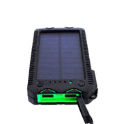 Solcell PowerBank - 10.000 mAh